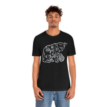 Load image into Gallery viewer, Cat Playing D&D Jersey Short Sleeve Tee