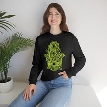 Load image into Gallery viewer, Hamsa Heavy Blend™ Crewneck Sweatshirt