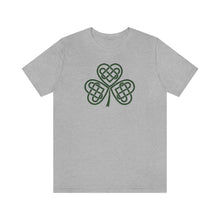 Load image into Gallery viewer, Celtic Shamrock Jersey Short Sleeve Tee
