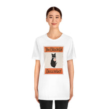 Load image into Gallery viewer, The Black Cat Jersey Short Sleeve Tee