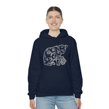 Load image into Gallery viewer, Cat Playing D&D Heavy Blend™ Hooded Sweatshirt