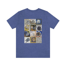 Load image into Gallery viewer, Medieval Cats Licking Their Butts Jersey Short Sleeve Tee