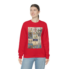 Load image into Gallery viewer, People Getting Stabbed In Medieval Manuscripts Heavy Blend™ Crewneck Sweatshirt
