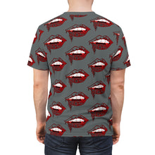 Load image into Gallery viewer, Vampire Lips AOP Cut & Sew Tee
