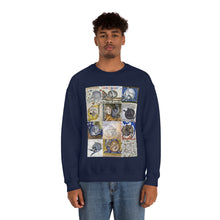 Load image into Gallery viewer, Medieval Cats Licking Their Butts Heavy Blend™ Crewneck Sweatshirt