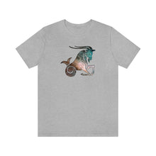 Load image into Gallery viewer, Capricorn Galaxy Jersey Short Sleeve Tee