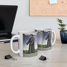 Load image into Gallery viewer, Plague Doctor Ceramic Mug 11oz