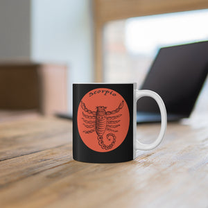 Scorpio Vintage Scorpion Ceramic Mug 11oz