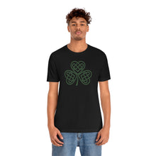 Load image into Gallery viewer, Celtic Shamrock Jersey Short Sleeve Tee
