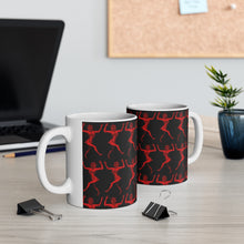 Load image into Gallery viewer, Dancing Demons Ceramic Mug 11oz