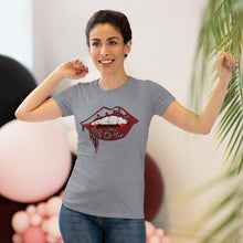 Load image into Gallery viewer, Vampire Lips Slim Fit Triblend Tee