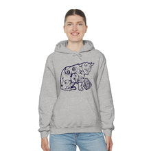 Load image into Gallery viewer, Cat Playing D&D Heavy Blend™ Hooded Sweatshirt