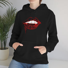 Load image into Gallery viewer, Vampire Lips Heavy Blend™ Hooded Sweatshirt