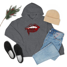 Load image into Gallery viewer, Vampire Lips Heavy Blend™ Hooded Sweatshirt