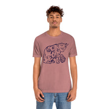 Load image into Gallery viewer, Cat Playing D&D Jersey Short Sleeve Tee