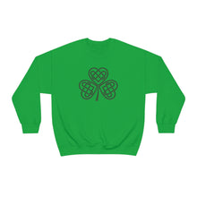 Load image into Gallery viewer, Celtic Shamrock Heavy Blend™ Crewneck Sweatshirt
