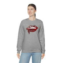 Load image into Gallery viewer, Vampire Lips Heavy Blend™ Crewneck Sweatshirt