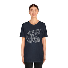Load image into Gallery viewer, Cat Playing D&D Jersey Short Sleeve Tee