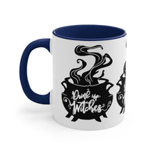 Load image into Gallery viewer, Drink Up Witches Accent Coffee Mug, 11oz