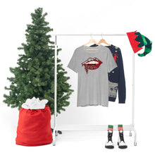 Load image into Gallery viewer, Vampire Lips Jersey Short Sleeve Tee