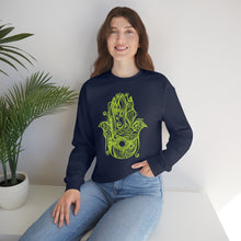 Load image into Gallery viewer, Hamsa Heavy Blend™ Crewneck Sweatshirt