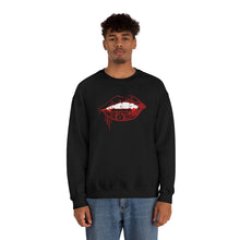 Load image into Gallery viewer, Vampire Lips Heavy Blend™ Crewneck Sweatshirt