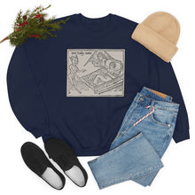 Load image into Gallery viewer, Not Today Satan Heavy Blend™ Crewneck Sweatshirt