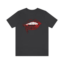 Load image into Gallery viewer, Vampire Lips Jersey Short Sleeve Tee