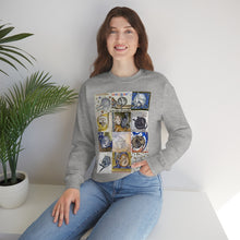Load image into Gallery viewer, Medieval Cats Licking Their Butts Heavy Blend™ Crewneck Sweatshirt