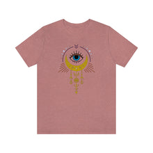 Load image into Gallery viewer, Boho Moon Jersey Short Sleeve Tee