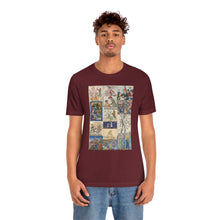 Load image into Gallery viewer, People Getting Stabbed in Medieval Manuscripts Jersey Short Sleeve Tee