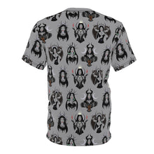 Load image into Gallery viewer, Faces of Hekate AOP Cut & Sew Tee