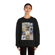 Load image into Gallery viewer, Medieval Cats Licking Their Butts Heavy Blend™ Crewneck Sweatshirt