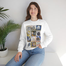 Load image into Gallery viewer, Medieval Cats Licking Their Butts Heavy Blend™ Crewneck Sweatshirt