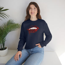 Load image into Gallery viewer, Vampire Lips Heavy Blend™ Crewneck Sweatshirt