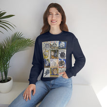 Load image into Gallery viewer, Medieval Cats Licking Their Butts Heavy Blend™ Crewneck Sweatshirt