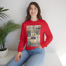 Load image into Gallery viewer, People Getting Stabbed In Medieval Manuscripts Heavy Blend™ Crewneck Sweatshirt
