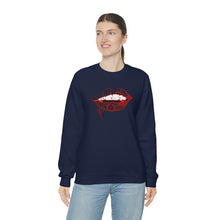 Load image into Gallery viewer, Vampire Lips Heavy Blend™ Crewneck Sweatshirt