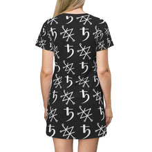 Load image into Gallery viewer, Saturn Seal All Over Print T-Shirt Mini-Dress