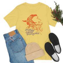 Load image into Gallery viewer, Something Wicked This Way Comes Jersey Short Sleeve Tee