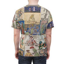 Load image into Gallery viewer, People Getting Stabbed in Medieval Manuscripts AOP  Tee