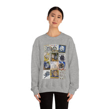 Load image into Gallery viewer, Medieval Cats Licking Their Butts Heavy Blend™ Crewneck Sweatshirt
