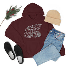 Load image into Gallery viewer, Cat Playing D&D Heavy Blend™ Hooded Sweatshirt