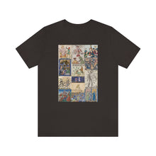 Load image into Gallery viewer, People Getting Stabbed in Medieval Manuscripts Jersey Short Sleeve Tee