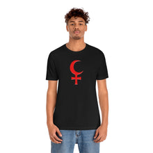Load image into Gallery viewer, Dark Moon Lilith Jersey Short Sleeve Tee