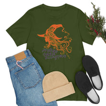 Load image into Gallery viewer, Something Wicked This Way Comes Jersey Short Sleeve Tee