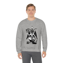 Load image into Gallery viewer, Baphomet Heavy Blend™ Crewneck Sweatshirt