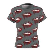 Load image into Gallery viewer, Vampire Lips Slim Fit AOP Tee