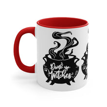 Load image into Gallery viewer, Drink Up Witches Accent Coffee Mug, 11oz