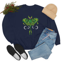 Load image into Gallery viewer, Luna Moth  Heavy Blend™ Crewneck Sweatshirt
